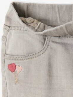 Tregging Brodé En Molleton Effet Denim Fille Denim Gris - Vertbaudet 9 Tregging Brodé En Molleton Effet Denim Fille Denim Gris - Vertbaudet -Petite Modeuse tregging brode en molleton effet denim fille 3